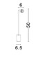 Preview: Nova Luce LED Wegeleuchte Sento schwenkbar 3W warmweiss 3000K IP65 salzwasserfest Anthrazit Aluminium 50cm 9030851