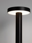 Preview: Nova Luce LED Sockelleuchte Mood 5W warmweiss 3000K IP65 salzwasserfest Anthrazit Aluminium 20cm 9030857