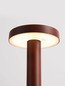 Preview: Nova Luce LED Sockelleuchte Mood 5W warmweiss 3000K IP65 salzwasserfest Cortenstahl Aluminium 20cm 9030858
