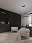 Preview: Nova Luce LED Pendelleuchte Deos dimmbar 25W warmweiss 3000K Schwarz Aluminium 159x3cm 9030896