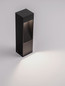 Preview: Nova Luce LED Sockelleuchte Maddi 7W warmweiss 3000K IP65 salzwasserfest Schwarz Aluminium 30cm 9030903