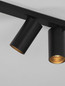 Preview: Nova Luce Deckenleuchte Oso schwenkbar 4-flammig 4xGU10 Schwarz Aluminium 120x8cm 9030914