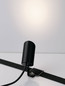 Preview: Nova Luce LED Akzentleuchte Tree 4W warmweiss 3000K IP65 salzwasserfest Schwarz Aluminium Ø4,5cm 9030920