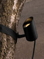 Preview: Nova Luce LED Akzentleuchte Tree 8W warmweiss 3000K IP65 salzwasserfest Schwarz Aluminium Ø5cm 9030921