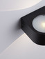Preview: Nova Luce LED Außen-Wandleuchte Opera 11W warmweiss 3000K IP54 salzwasserfest Anthrazit Aluminium 11x10cm 9030937