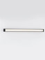 Preview: Nova Luce LED Außen-Deckenleuchte Nova 36W warmweiss 3000K IP65 salzwasserfest Anthrazit Aluminium 100x9cm 9030944