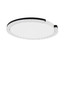Preview: Nova Luce LED Deckenleuchte Greamy dimmbar 21W warmweiss 3000K Schwarz Aluminium Ø46cm 9030962