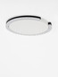Preview: Nova Luce LED Deckenleuchte Greamy dimmbar 21W warmweiss 3000K Schwarz Aluminium Ø46cm 9030962