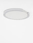 Preview: Nova Luce LED Deckenleuchte Greamy dimmbar 21W warmweiss 3000K Weiß Aluminium Ø46cm 9030963