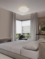 Preview: Nova Luce LED Deckenleuchte Greamy dimmbar 21W warmweiss 3000K Weiß Aluminium Ø46cm 9030963