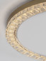 Preview: Nova Luce LED Deckenleuchte Greamy dimmbar 21W warmweiss 3000K Gold Aluminium Ø46cm 9030964