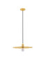 Preview: Nova Luce Pendelleuchte Eres E27 Gold Metall Ø40cm 9035970