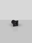 Preview: Nova Luce LED Wandeinbauleuchte Cael 3W warmweiss 3000K IP65 Anthrazit Aluminium 7,5x7cm 9050710