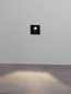 Preview: Nova Luce LED Wandeinbauleuchte Cael 3W warmweiss 2700K IP65 Anthrazit Aluminium 7,5x7cm 9050711