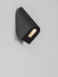 Preview: Nova Luce LED Außen-Wandleuchte Soren 3W warmweiss 3000K IP65 Schwarz Aluminium 10x6cm 9050726