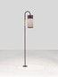 Preview: Nova Luce LED Wegeleuchte Motley 9W warmweiss 3000K IP65 salzwasserfest Cortenstahl Aluminium 100cm 9060231