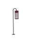 Preview: Nova Luce LED Wegeleuchte Motley 9W warmweiss 3000K IP65 salzwasserfest Cortenstahl Aluminium 70cm 9060233
