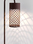 Preview: Nova Luce LED Wegeleuchte Motley 9W warmweiss 3000K IP65 salzwasserfest Cortenstahl Aluminium 70cm 9060233