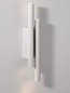 Preview: Nova Luce LED Wandleuchte Paron 15W warmweiss 3000K Weiß Aluminium 38x7cm 9060238