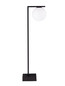 Preview: Nova Luce LED Wegeleuchte Oracle 8W warmweiss 3000K IP65 salzwasserfest Schwarz Glas Aluminium 60cm 9060246