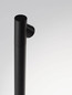 Preview: Nova Luce LED Wegeleuchte Lord drehbar 4W warmweiss 3000K IP65 salzwasserfest Schwarz Aluminium 60cm 9060247