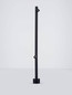 Preview: Nova Luce LED Wegeleuchte Lord drehbar 8W warmweiss 3000K IP65 salzwasserfest Schwarz Aluminium 90cm 9060248