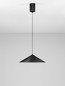 Preview: Nova Luce LED Pendelleuchte Lui 12W warmweiss 3000K Schwarz Stahl Aluminium Ø40cm 9060253