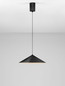 Preview: Nova Luce LED Pendelleuchte Lui 12W warmweiss 3000K Schwarz Stahl Aluminium Ø40cm 9060253