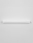 Preview: Nova Luce LED Wandleuchte Pablo 12W warmweiss 3000K Weiß Aluminium 40x10cm 9060257