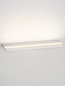 Preview: Nova Luce LED Wandleuchte Pablo 12W warmweiss 3000K Weiß Aluminium 40x10cm 9060257