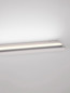 Preview: Nova Luce LED Wandleuchte Pablo 12W warmweiss 3000K Weiß Aluminium 40x12cm 9060258