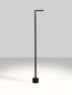 Preview: Nova Luce LED Wegeleuchte Pipe 4W warmweiss 3000K IP65 salzwasserfest Schwarz Aluminium 95cm 9060261