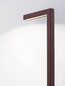 Preview: Nova Luce LED Wegeleuchte Pipe 4W warmweiss 3000K IP65 salzwasserfest Cortenstahl Aluminium 95cm 9060262