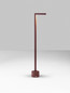 Preview: Nova Luce LED Wegeleuchte Pipe 4W warmweiss 3000K IP65 salzwasserfest Cortenstahl Aluminium 65cm 9060264