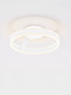 Preview: Nova Luce LED Deckenleuchte Bianco dimmbar 28W CCT warm-/neutralweiss 2700/3000/4000K Weiß Aluminium Ø40cm 9060284