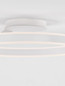 Preview: Nova Luce LED Deckenleuchte Bianco dimmbar 40W CCT warm-/neutralweiss 2700/3000/4000K Weiß Aluminium Ø60cm 9060286