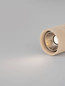 Preview: Nova Luce LED Außen-Deckenleuchte Balma 10W warmweiss 3000K IP65 salzwasserfest Marmor Ø10cm 9080143