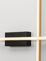 Preview: Nova Luce LED Wandleuchte Quam dimmbar 14W warmweiss 3200K Schwarz Gold Stahl Aluminium 41x41cm 9081816