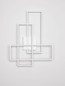 Preview: Nova Luce LED Deckenleuchte Alis dimmbar 48W warmweiss 3200K Weiß Stahl Aluminium 65x50cm 9081821