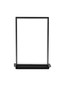 Preview: Nova Luce LED Tischleuchte Alis dimmbar 14W warmweiss 3200K Schwarz Stahl Aluminium 31x22cm 9081823