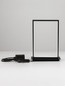 Preview: Nova Luce LED Tischleuchte Alis dimmbar 14W warmweiss 3200K Schwarz Stahl Aluminium 31x22cm 9081823