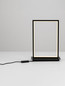 Preview: Nova Luce LED Tischleuchte Alis dimmbar 14W warmweiss 3200K Schwarz Stahl Aluminium 31x22cm 9081823
