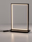 Preview: Nova Luce LED Tischleuchte Alis dimmbar 14W warmweiss 3200K Schwarz Stahl Aluminium 31x22cm 9081823