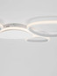 Preview: Nova Luce LED Deckenleuchte Altus dimmbar 48W warmweiss 3000K Weiß Aluminium 90x52cm 9081829
