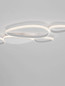 Preview: Nova Luce LED Deckenleuchte Altus dimmbar 48W warmweiss 3000K Weiß Aluminium 90x52cm 9081829