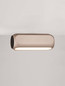 Preview: Nova Luce LED Deckenleuchte Elli dimmbar 11W warmweiss 3000K Champagnergold Schwarz Aluminium 17x6cm 9088112