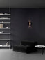 Preview: Nova Luce LED Wandleuchte Elli 8W warmweiss 3000K Champagnergold Aluminium 10,5x6cm 9088113