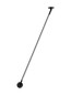 Preview: Nova Luce LED Wand-/Deckenleuchte Sima 15W warmweiss 3000K Schwarz Aluminium Ø8cm 9088114