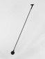 Preview: Nova Luce LED Wand-/Deckenleuchte Sima 15W warmweiss 3000K Schwarz Aluminium Ø8cm 9088114