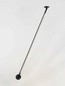 Preview: Nova Luce LED Wand-/Deckenleuchte Sima 15W warmweiss 3000K Schwarz Aluminium Ø8cm 9088114